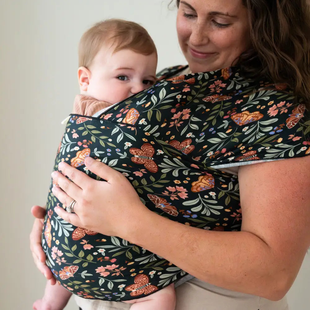 Softiny™ Noir Floral Wrap