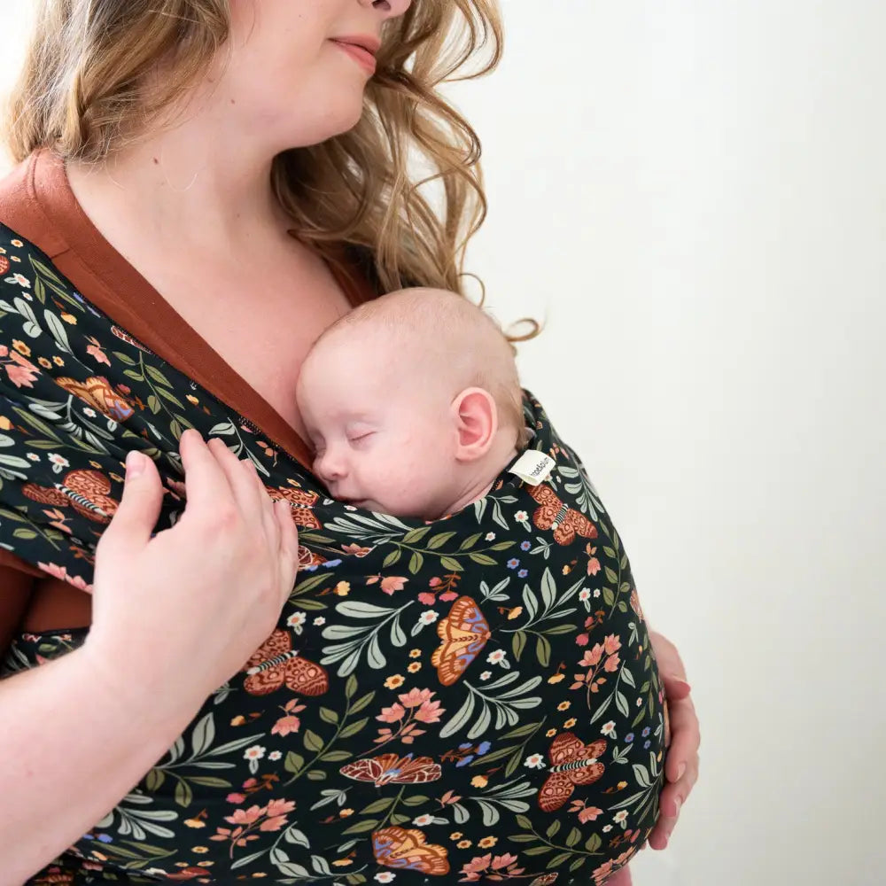 Softiny™ Noir Floral Wrap
