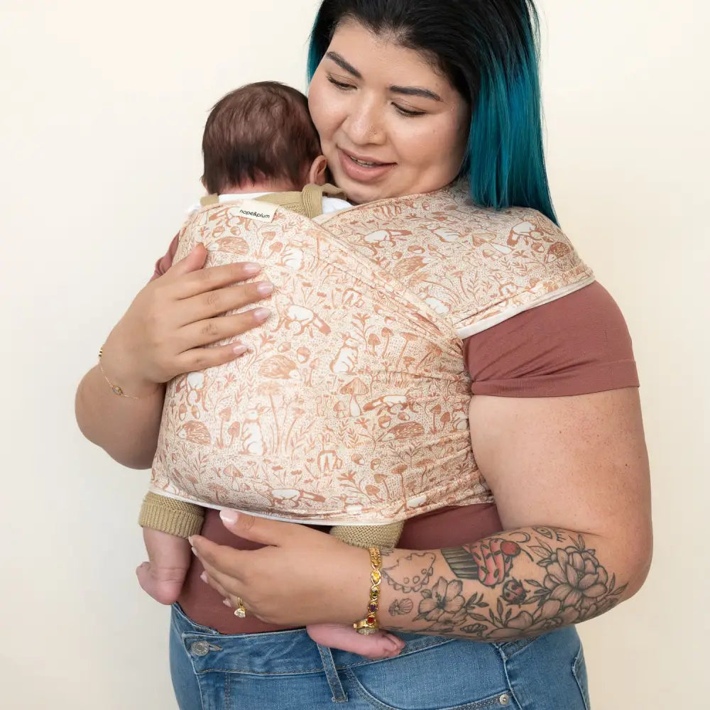 Softiny™ Beige Blossom Wrap